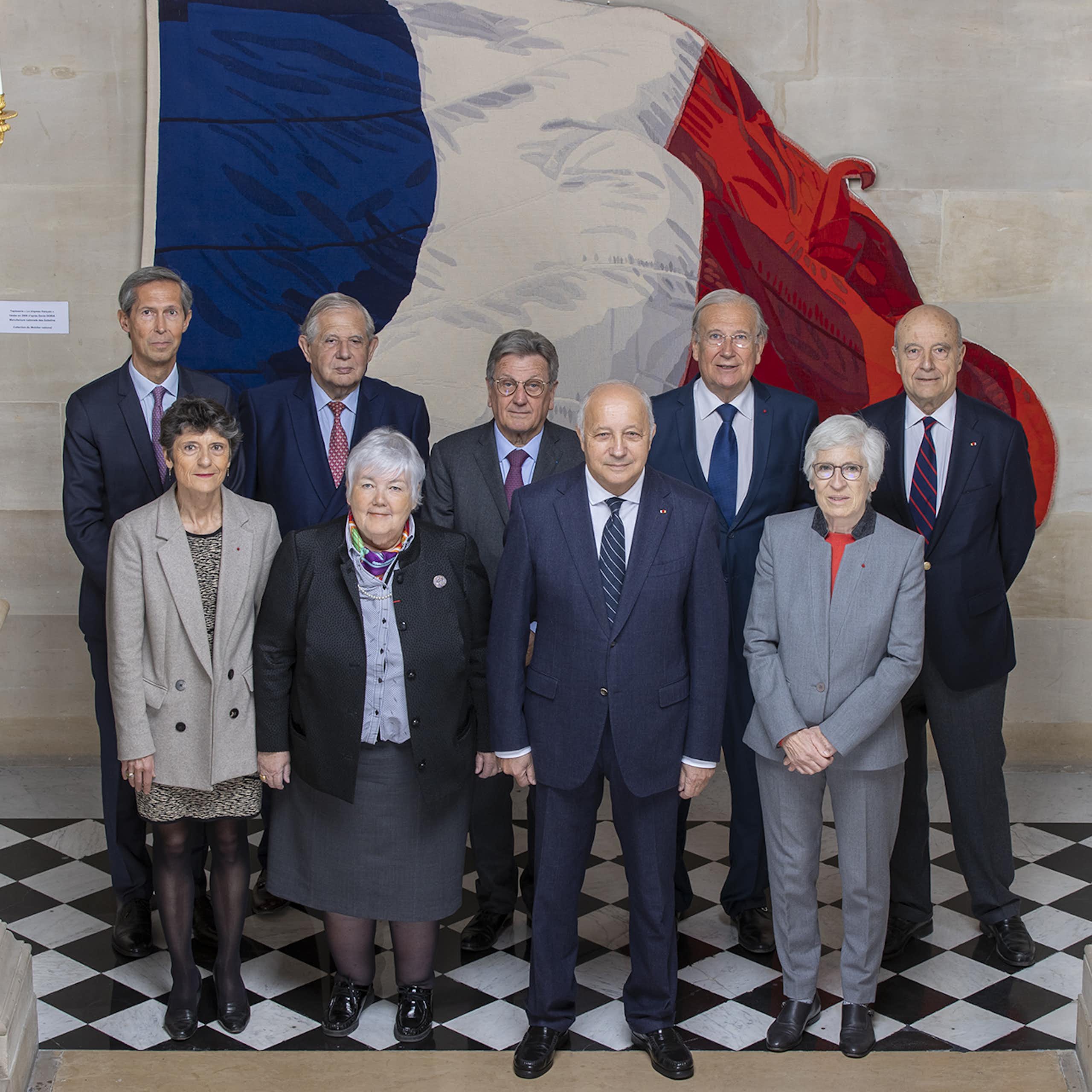 Les membres du Conseil constitutionnel en 2022