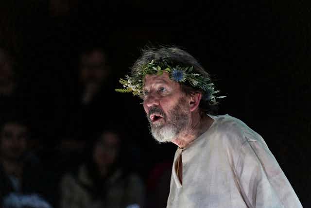 Robert Menzies as King Lear 