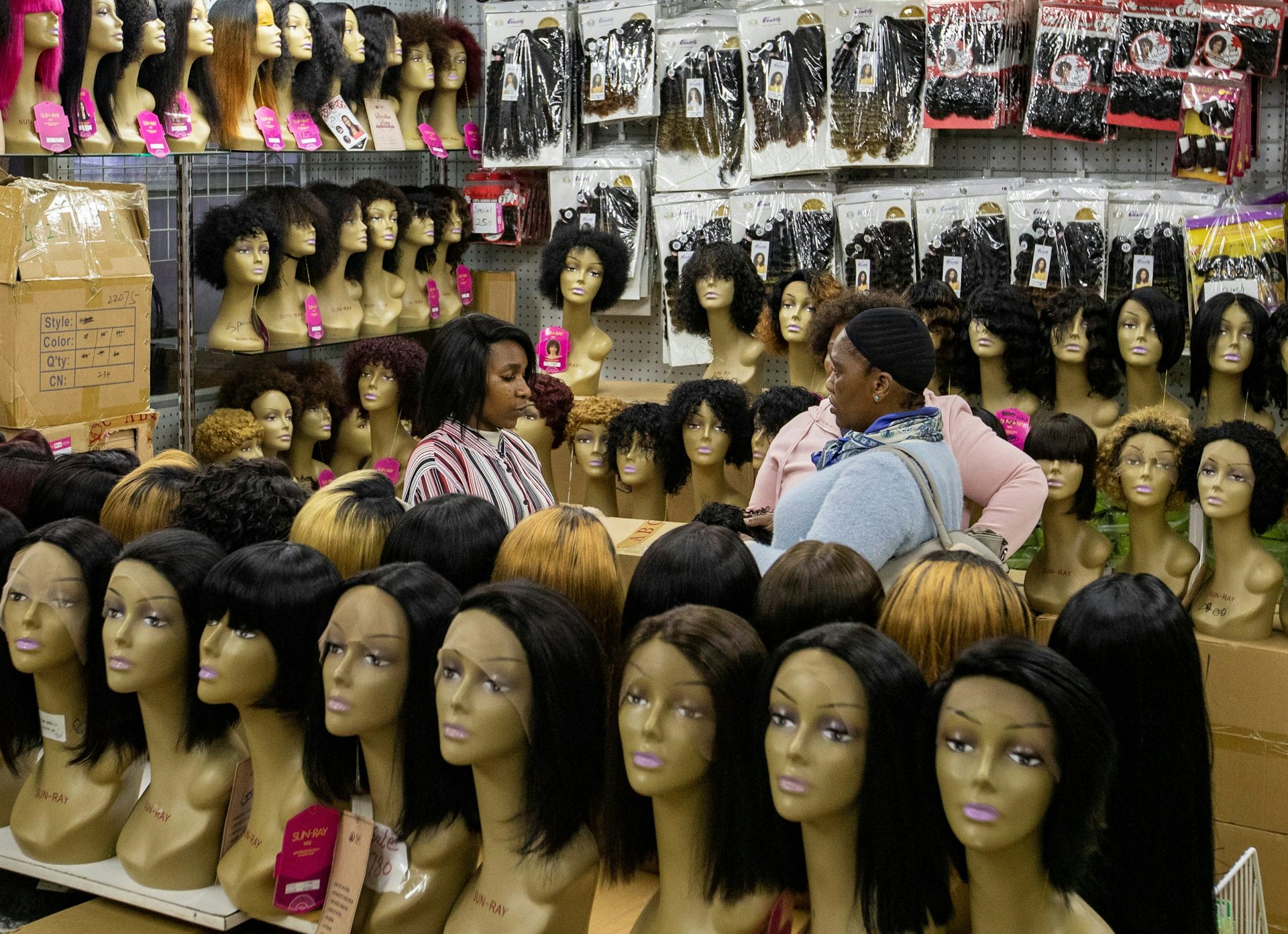 Styled Wig retailer 