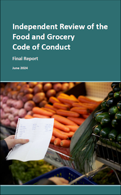 Ciover of report