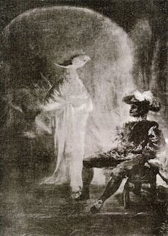 _Don Juan y el Comendador_ por Francisco de Goya.