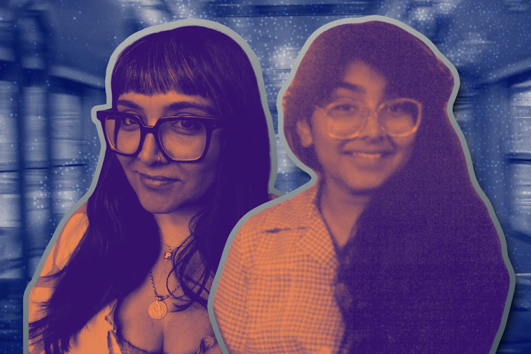 Composite image of the same woman at different ages