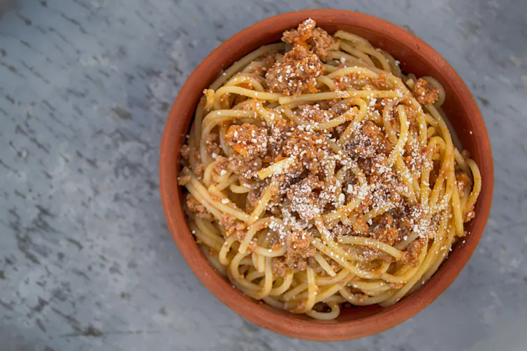 Bowl of pasta