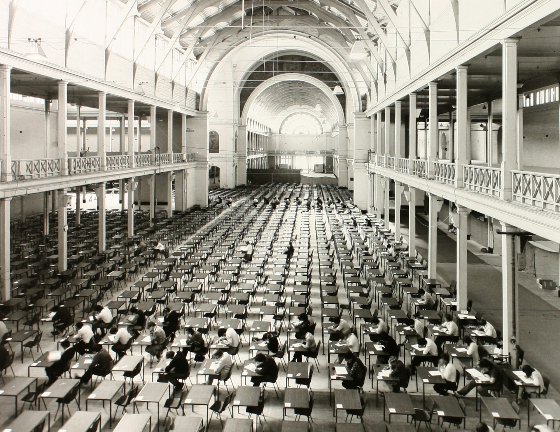 Should we ditch big exam halls? Our research shows how high ceilings are associated with a lower score