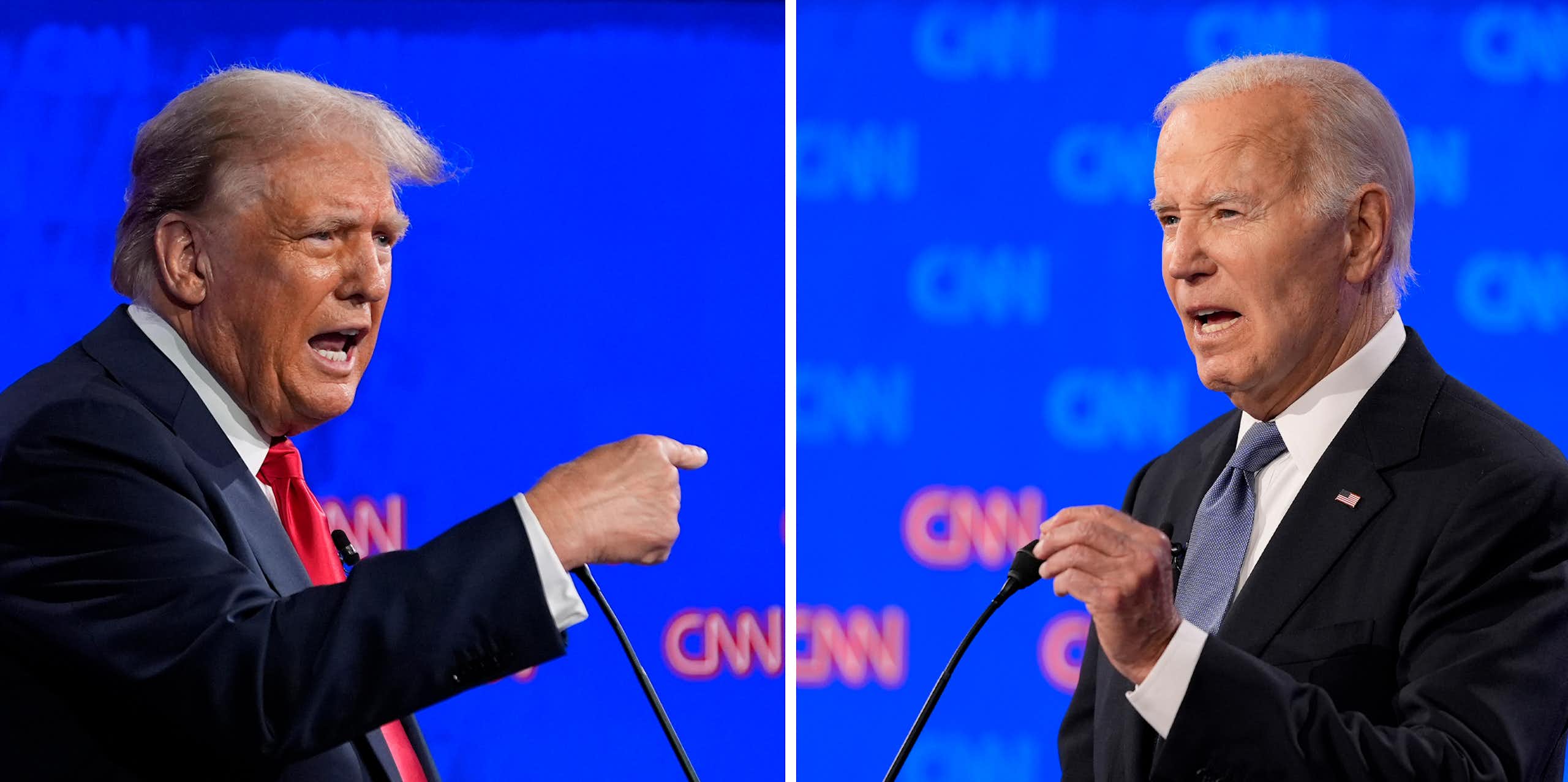 Muddled answers and outright lies: what the Biden-Trump debate says about the dire state of US politics