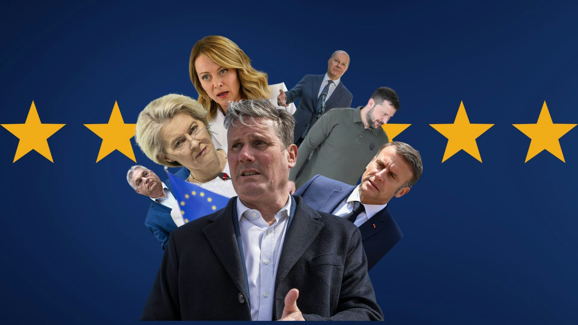 Which European leaders does prime minister Keir Starmer need to call