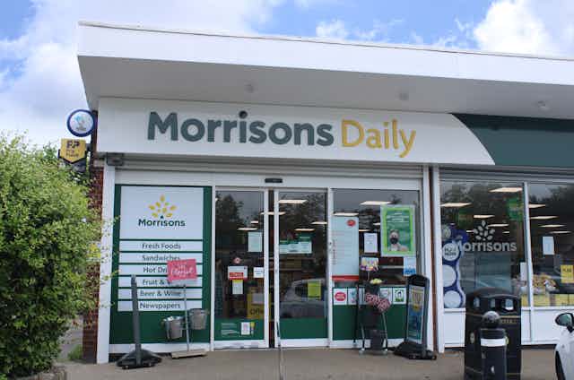 The front of a Morrisons Daily store
