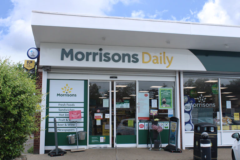 The front of a Morrisons Daily store