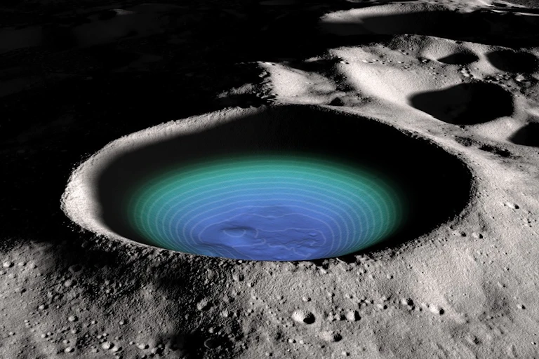 Shackleton crater