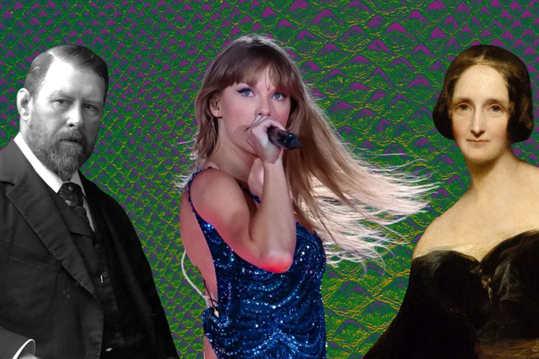 Bram Stoker, Taylor Swift and Mary Shelley.