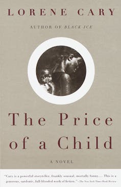 Book cover depicting Black mother with baby