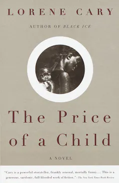 Book cover depicting Black mother with baby