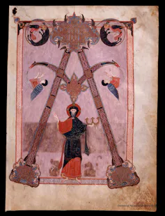 Frontispicio, _Beato de Fernando I y Sancha. 1047.