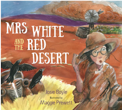 Cover of Mrs White and the Red Desert.