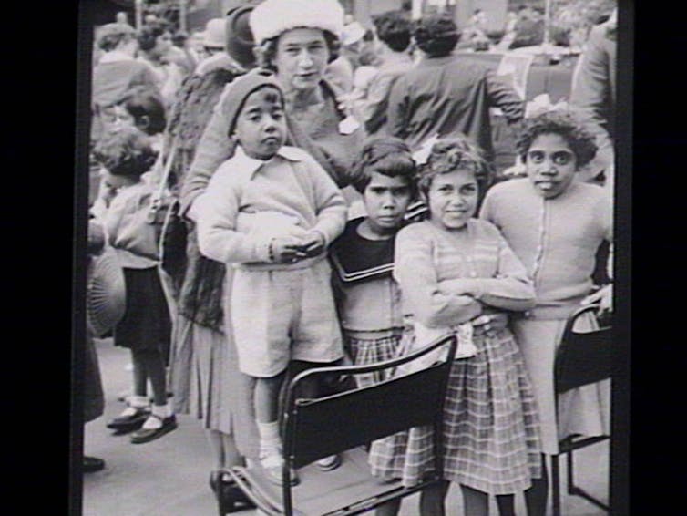 Four Aboriginal children.