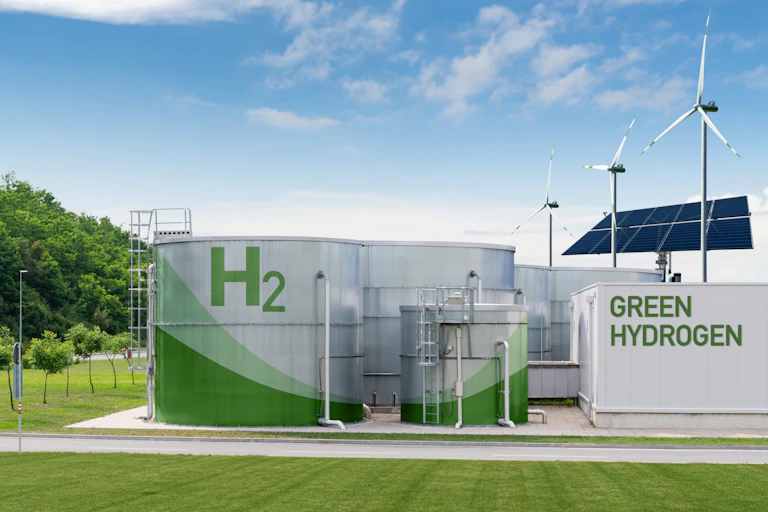 A concept for a green hydrogen plant