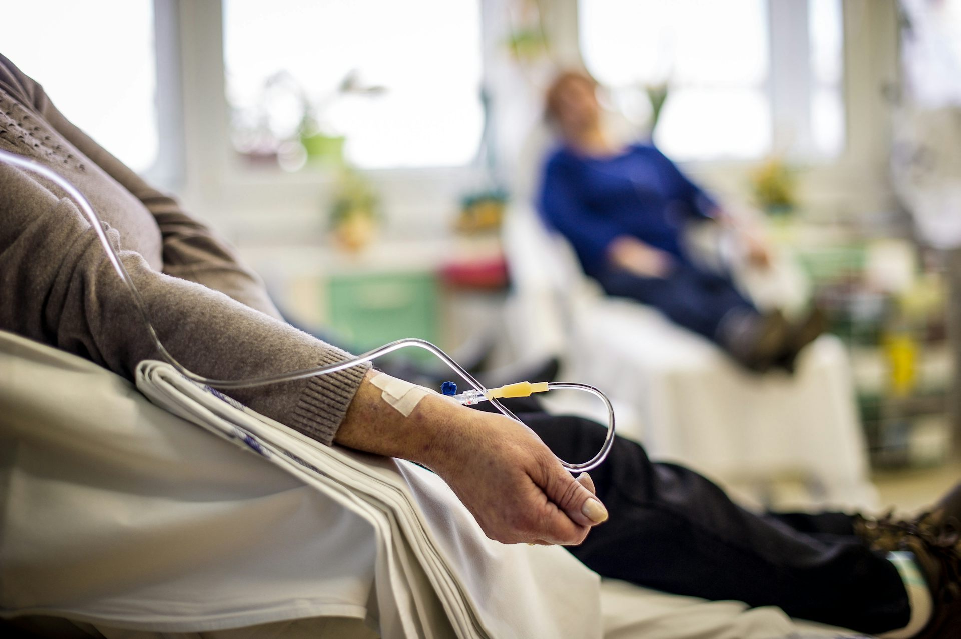 People receiving chemotherapy