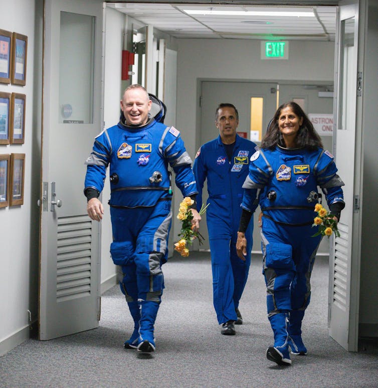 Butch Wilmore and Suni Williams