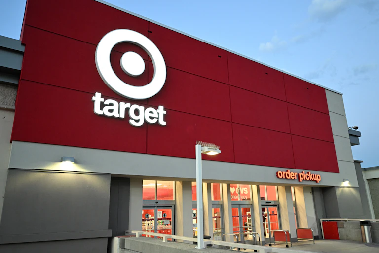 The exterior of a Target store in Los Angeles, California.