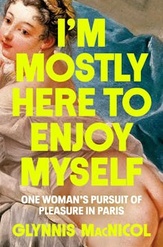Book cover of I'm Mostly Here to Enjoy Myself