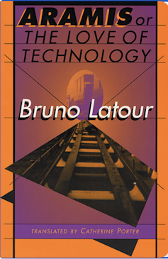 The cover of Bruno Latour's book.