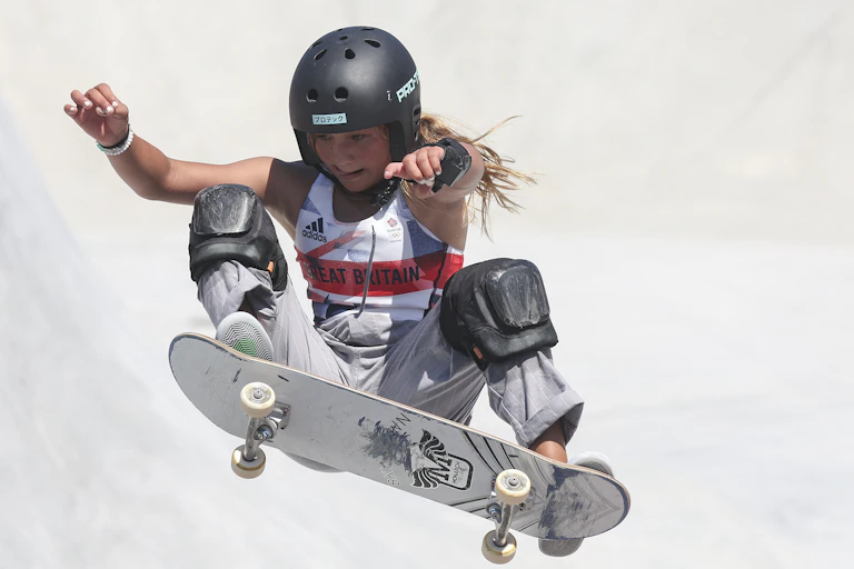 Sky Brown at the Tokyo Olympics