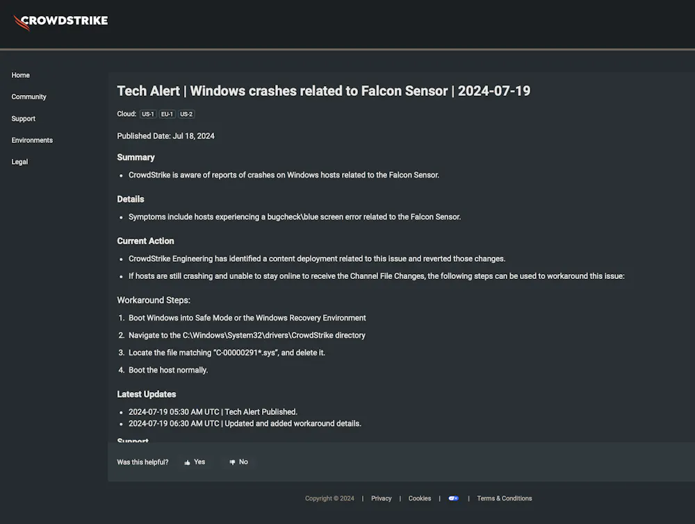 What is CrowdStrike Falcon and what does it do? Is my computer safe?