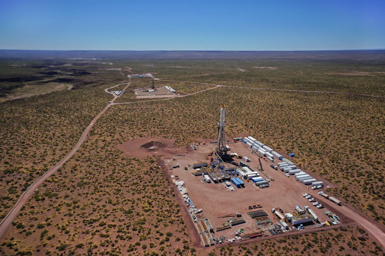 fracking operation