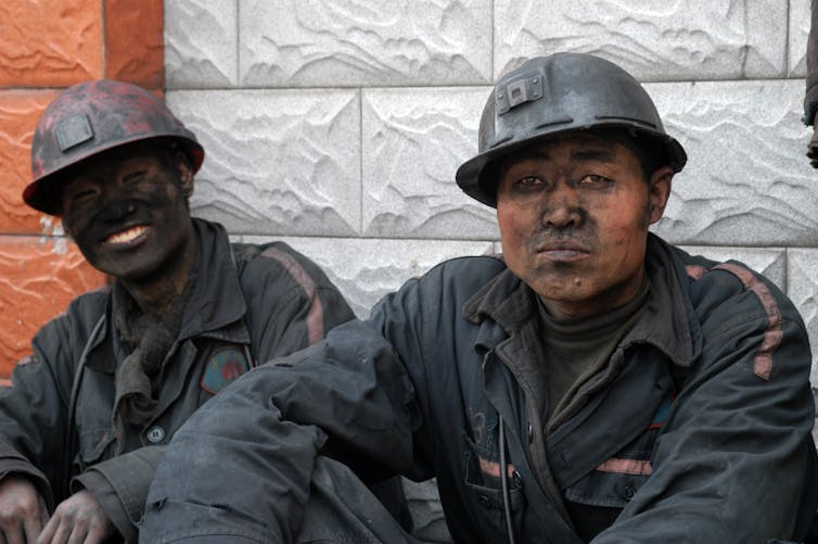 coal miners China