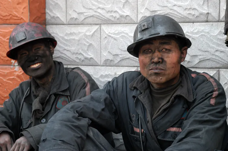 coal miners China