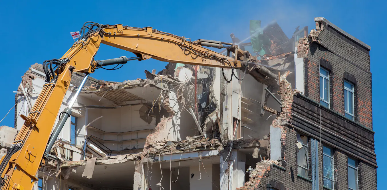 Demolishing buildings is bad for the planet – here's an alternative