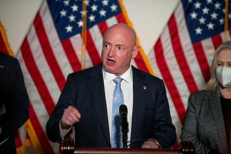 Mark Kelly speaking.