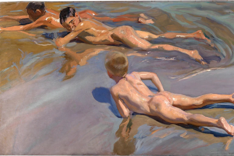 'Chicos en la playa', de Joaquín Sorolla.