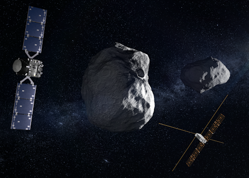 NASA smacked a spacecraft into an asteroid – and learned details about its 12-million-year history