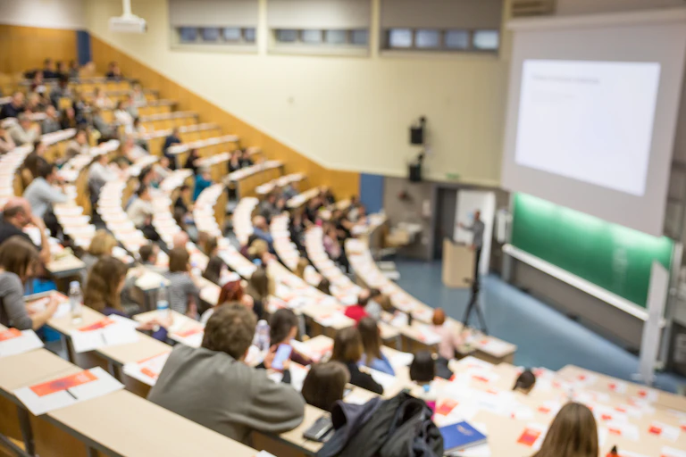 University lecture theatre