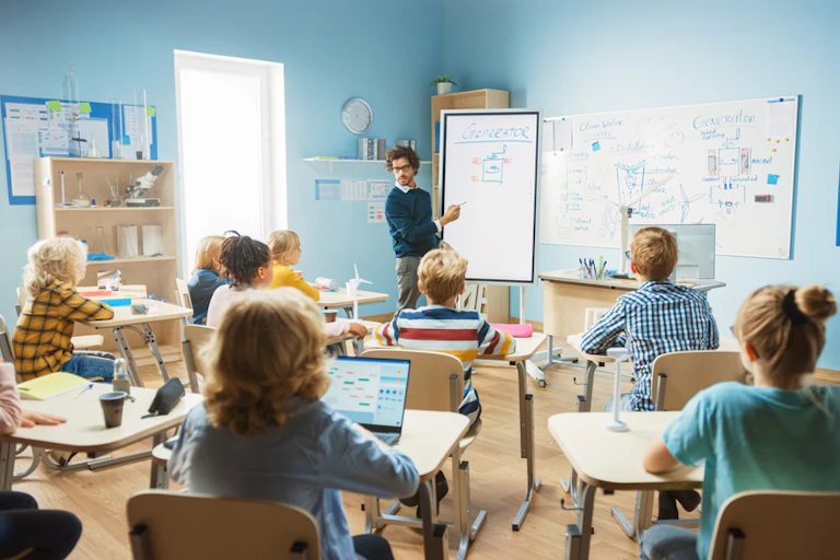 Une salle de classe