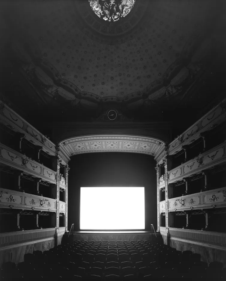 An ornate cinema.