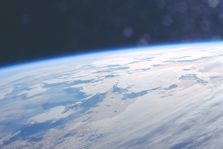 Photo of Antarctica from space