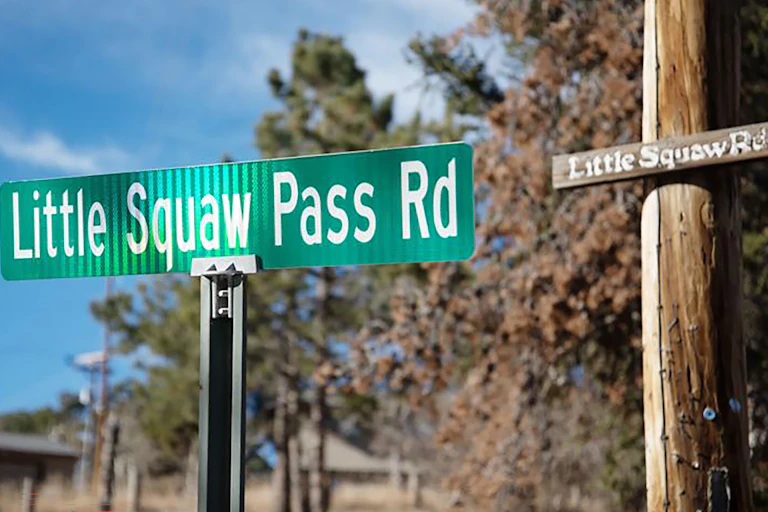 Offensive street sign in Colorado.