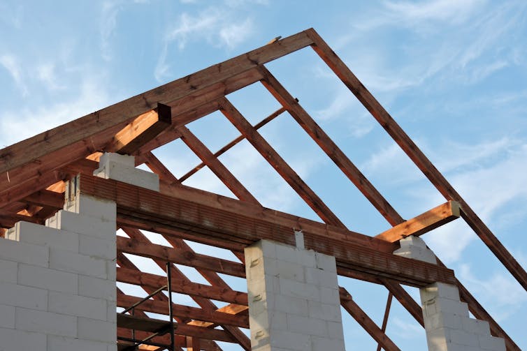 timber roof truss