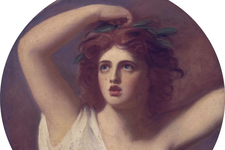 A red haired woman who is a seer.