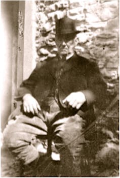 Mr Evan Griffiths, a dw from Llangurig, mid-Wales, 1928