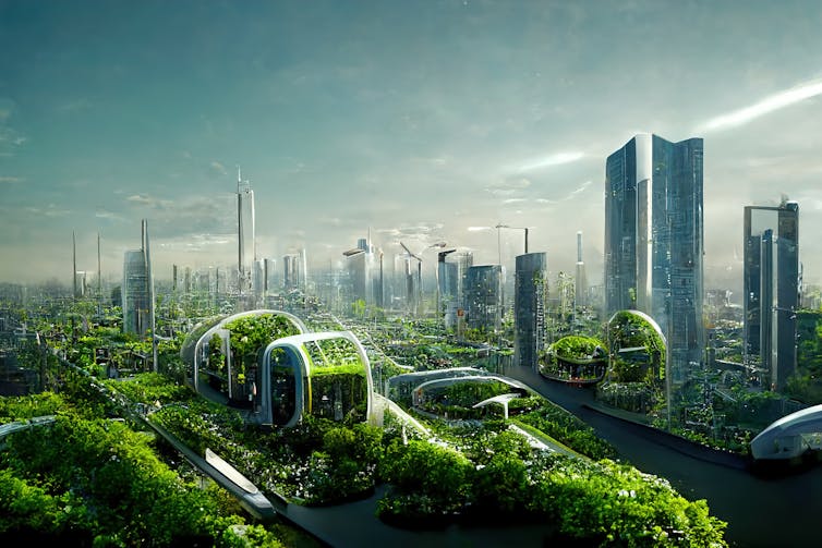 a green urban community