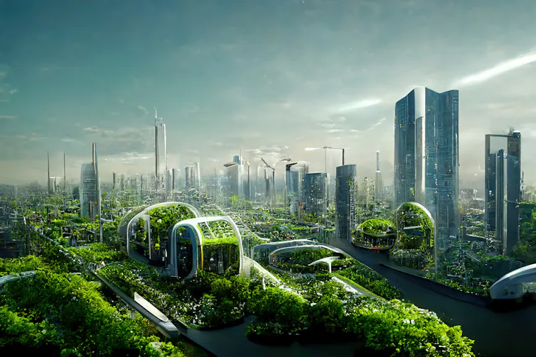 a green urban community