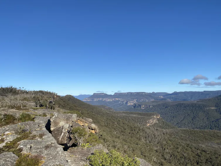 view national park valley