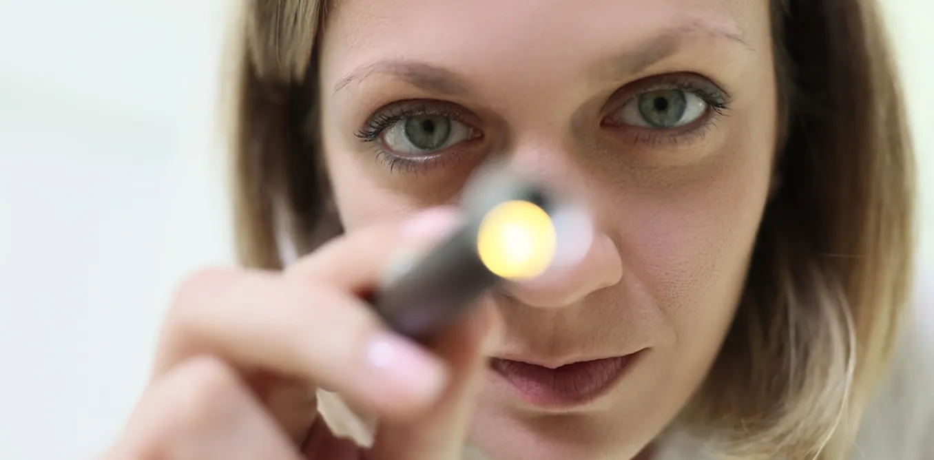Light Perception Test Positive From eye exams to blood tests and surgery: how doctors use light to ...