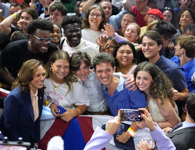 Most young voters support Kamala Harris − but that doesn’t