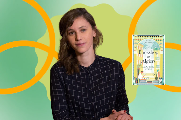 Kaouther Adimi and her book