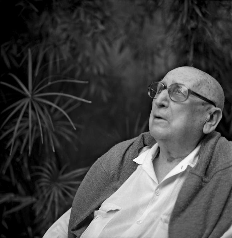 Black and white photo of Algerian publisher Edmond Charlot.