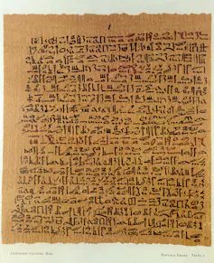 Ebers Papyrus (reproduction)